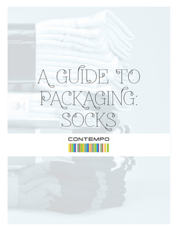 The packaging you choose for your socks can make all the difference, considering most socks on the market today are very similar.