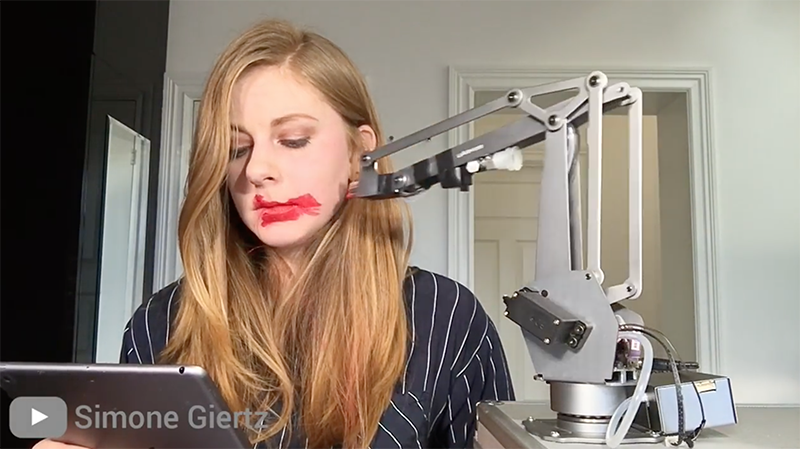 I Made a Lipstick Robot by Simone Giertz