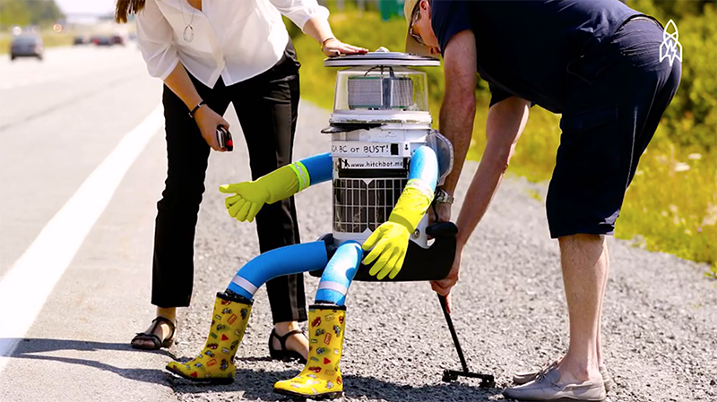 How a Robot Hitchhiked Across Canada by Great Big Story, Canada Keep Exploring