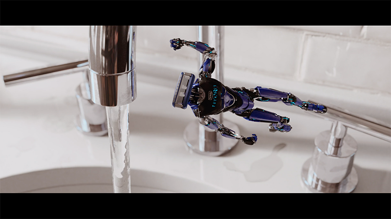 Schick ‘Hydro Robot’ by Mill+, JWT