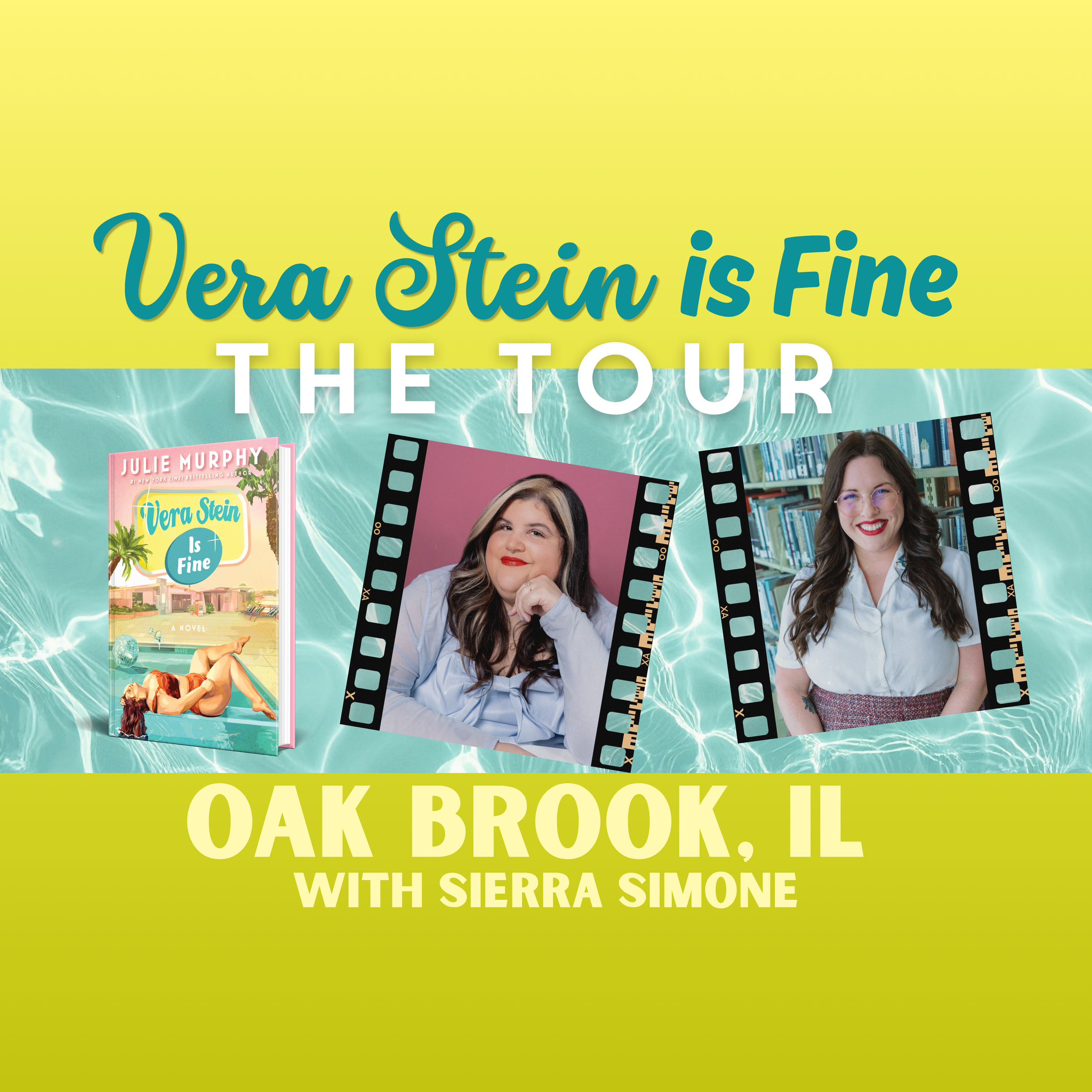 VERA STEIN IS FINE BOOK TOUR: Oak Brook, IL with Barnes and Noble