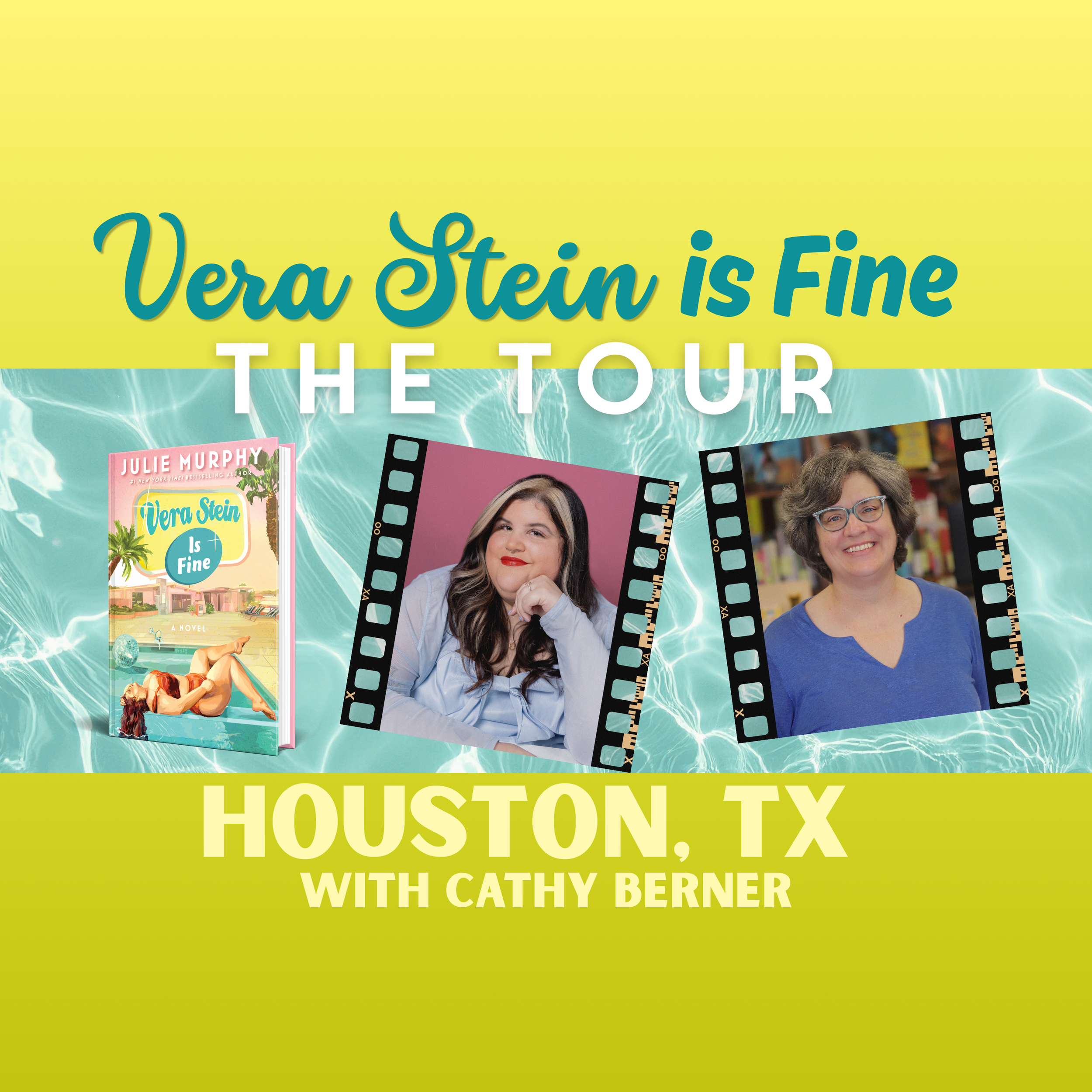 VERA STEIN IS FINE BOOK TOUR: Houston, TX with Blue Willow Bookshop