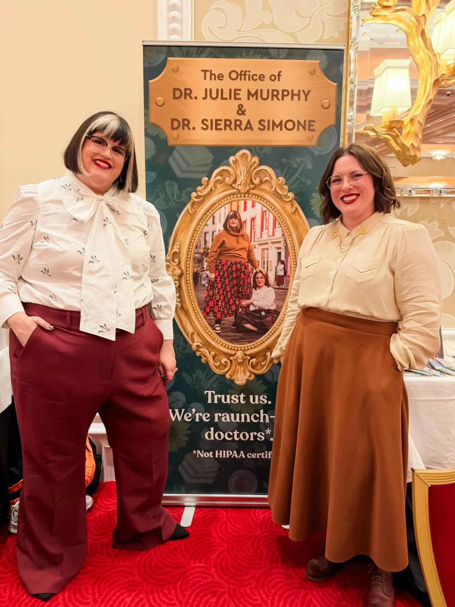 New event banner loading&hellip;

Welcome to the office of Dr. Julie Murphy and Dr. Sierra Simone. Trust us. We&rsquo;re raunch-com doctors*. 

*Not HIPPA certified. 

Love Letters to Boston was so good to us! Thanks to all our readers and the wonder