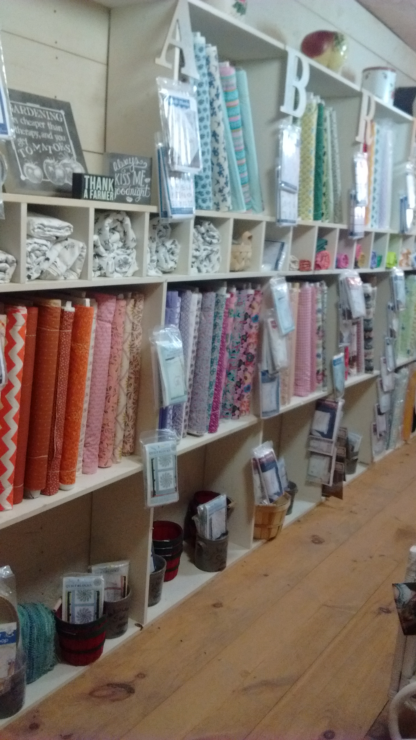 Beautiful cloth and notions