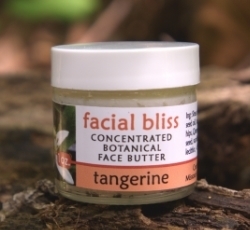 Facial Bliss - concentrated botanical face butter, tangerine scent. Great for spot breakouts. 1 oz. - $15. 2 oz. - $2 5.