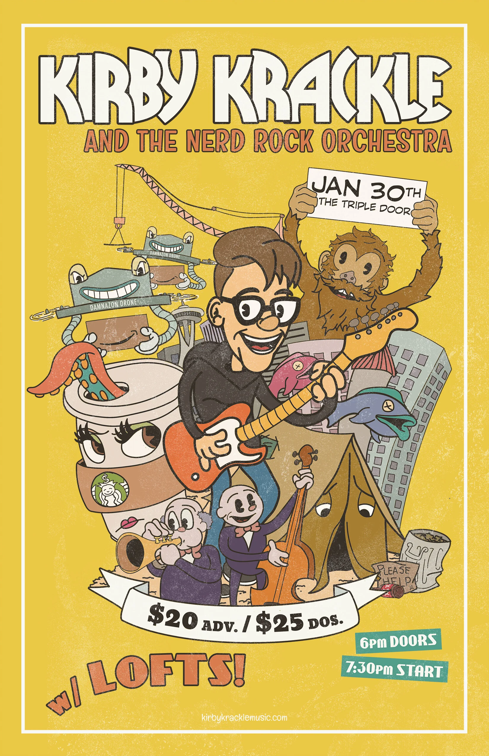 Kirby Krackle w/ The Nerd Rock Orchestra...a "10 Years Of Nerd Rock" Celebration