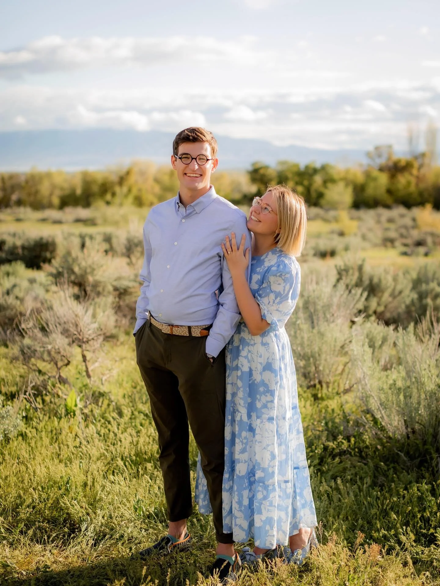 Grateful for family like these two 🫶🏻

Also, if you wear light blue to a shoot with me, you&rsquo;re pretty much already my favorite person 🩵 it&rsquo;s my favorite color and I also happen to think it&rsquo;s one of the best colors to match any ou