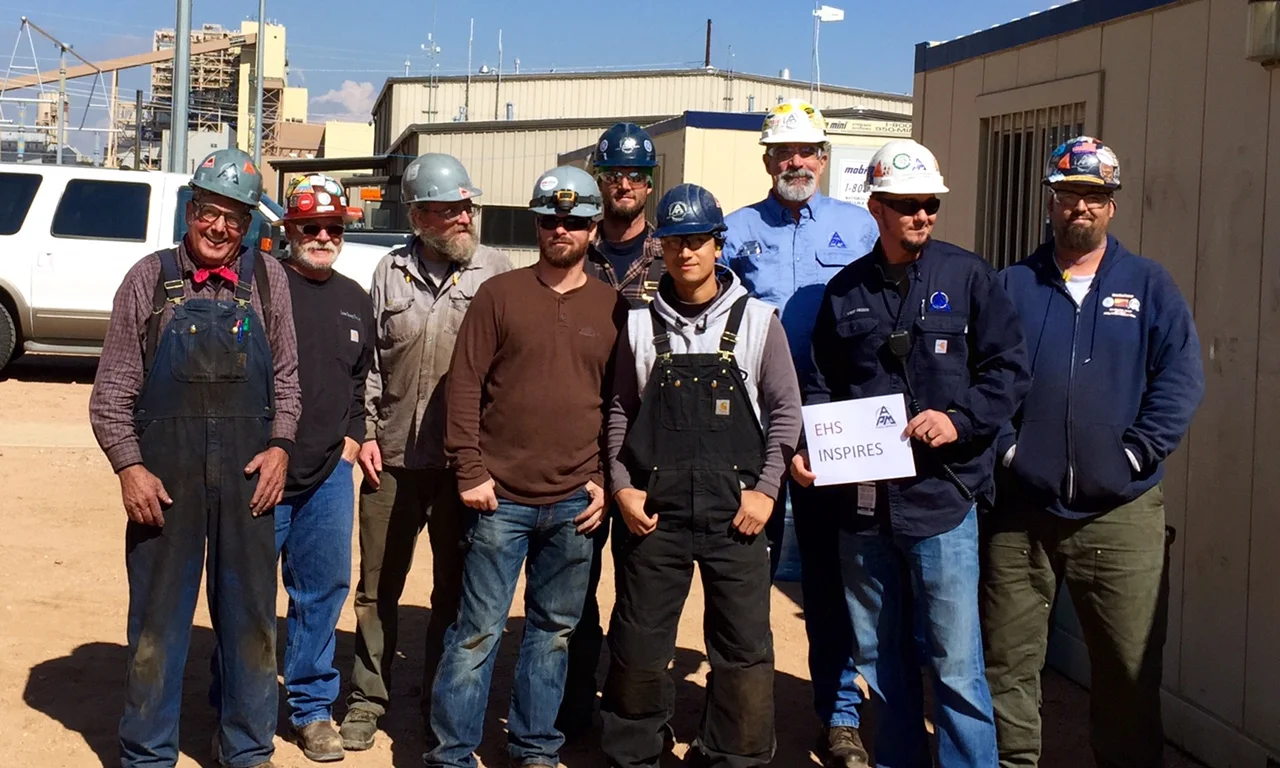 #EHSInspires our APM Fossil West Crew at the Front Range Power Plant