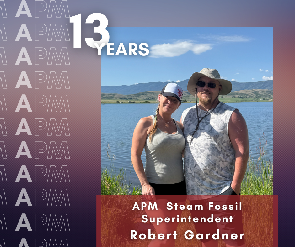 APM Spotlight | Meet APM Steam Fossil Superintendent Robert Gardner 