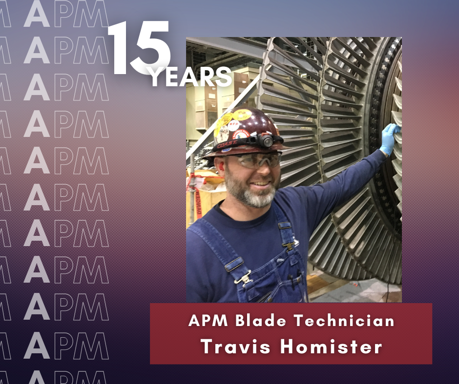 Employee Spotlight | Meet APM Blade Tech, Travis Homister!
