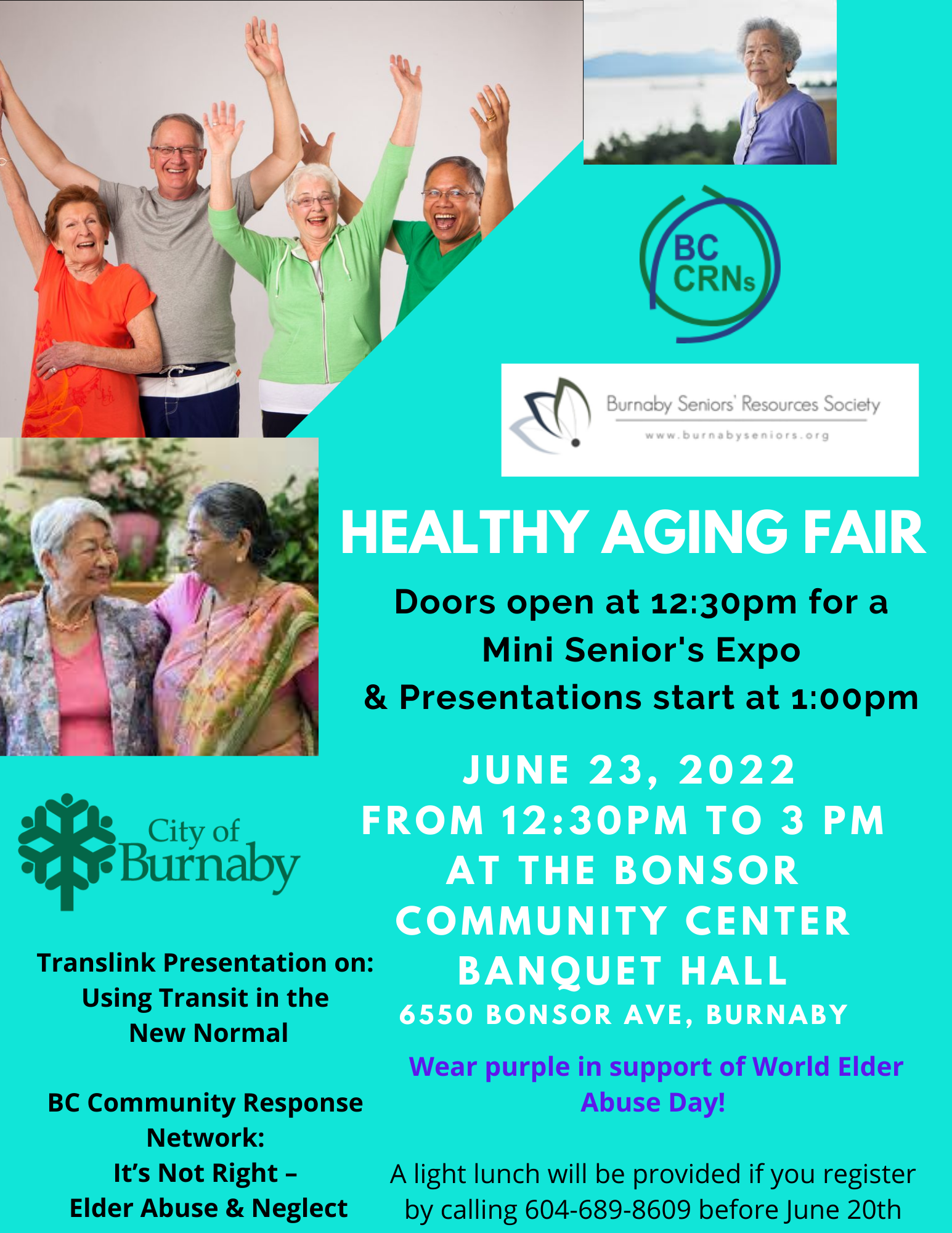 Healthy Aging Fair! 