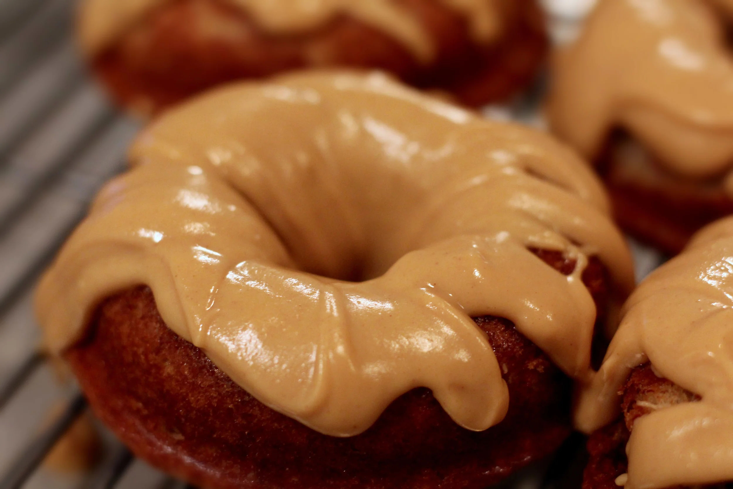 the hardest part is waiting for the frosting to set