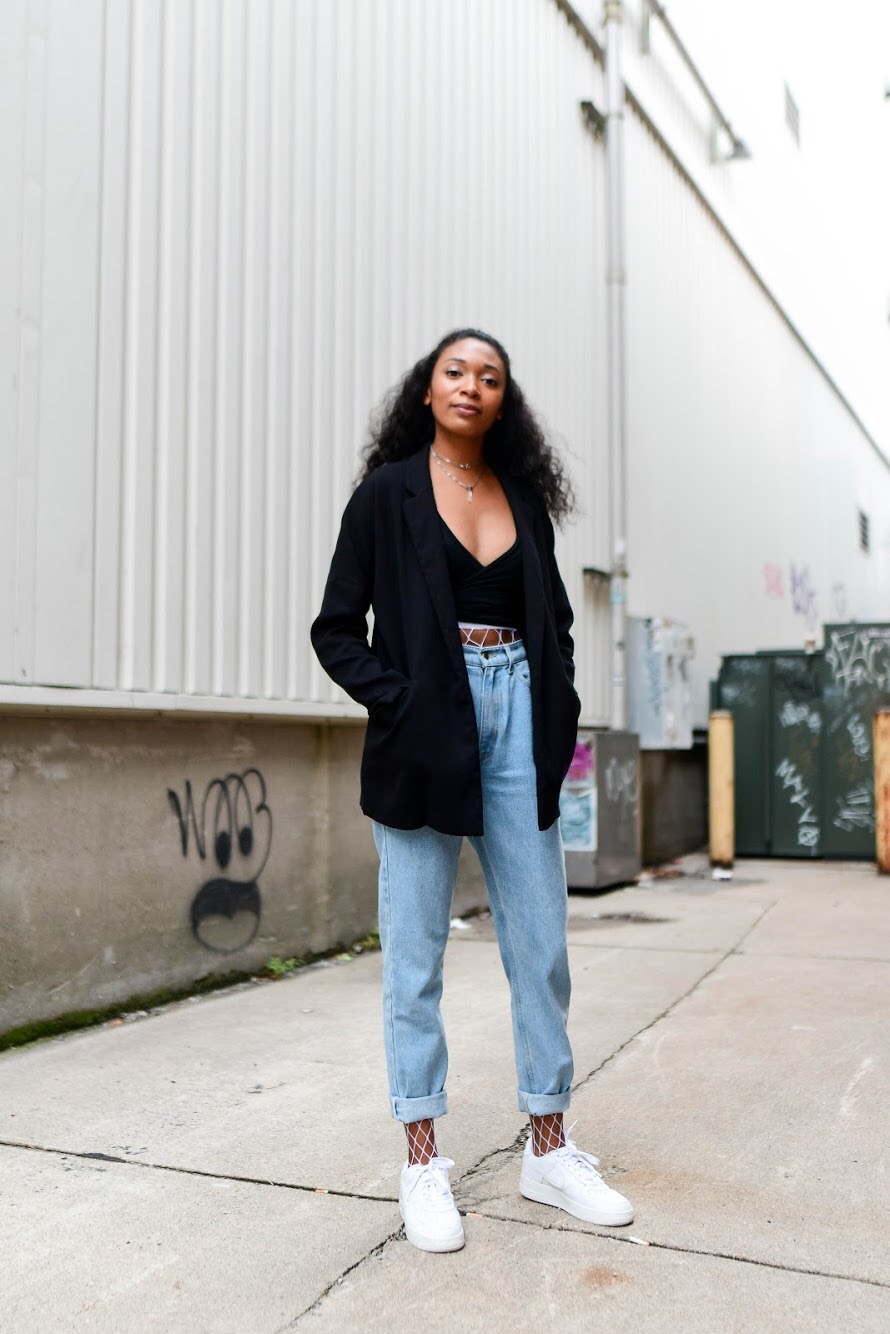 American apparel hot sale mom jeans