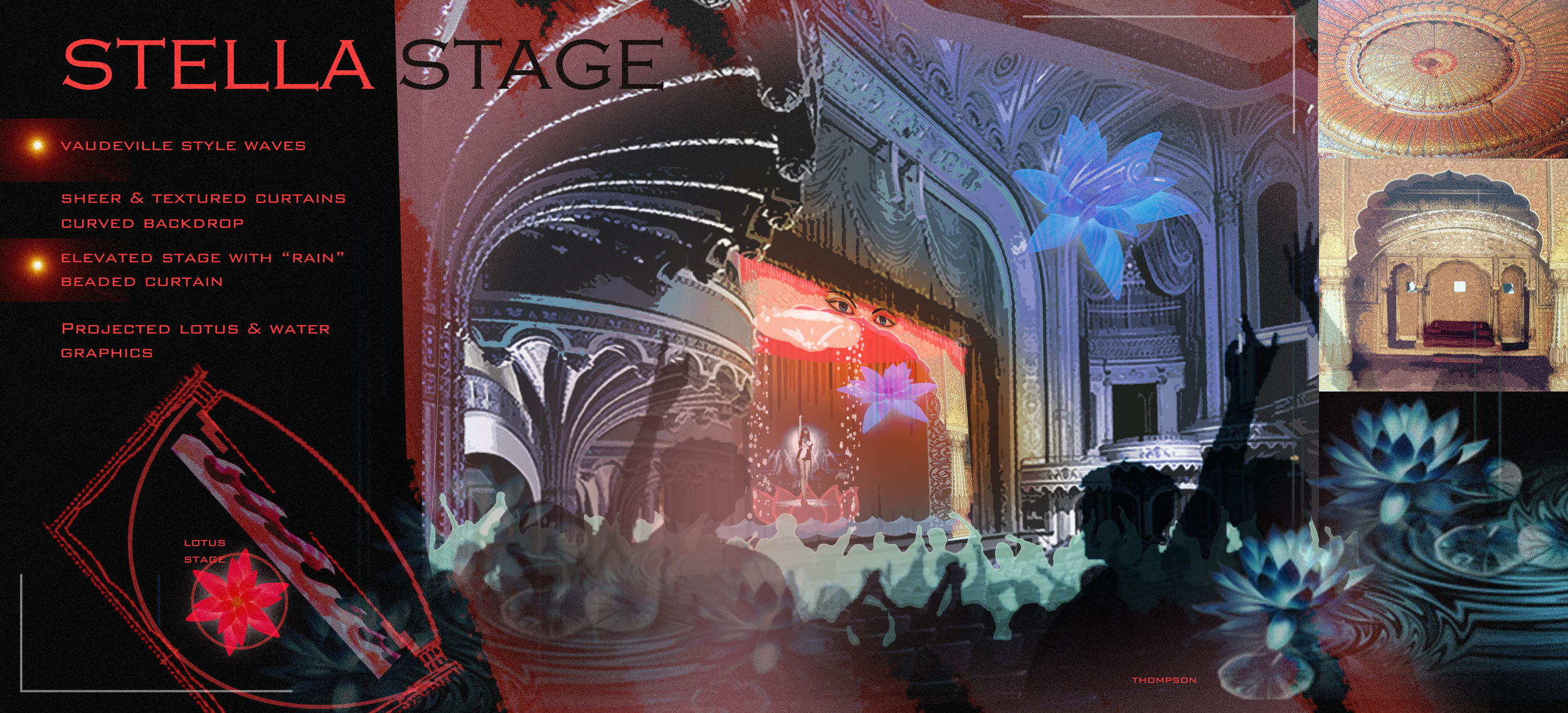 Concept Rendering for Katy Perry "Bollywood" Set