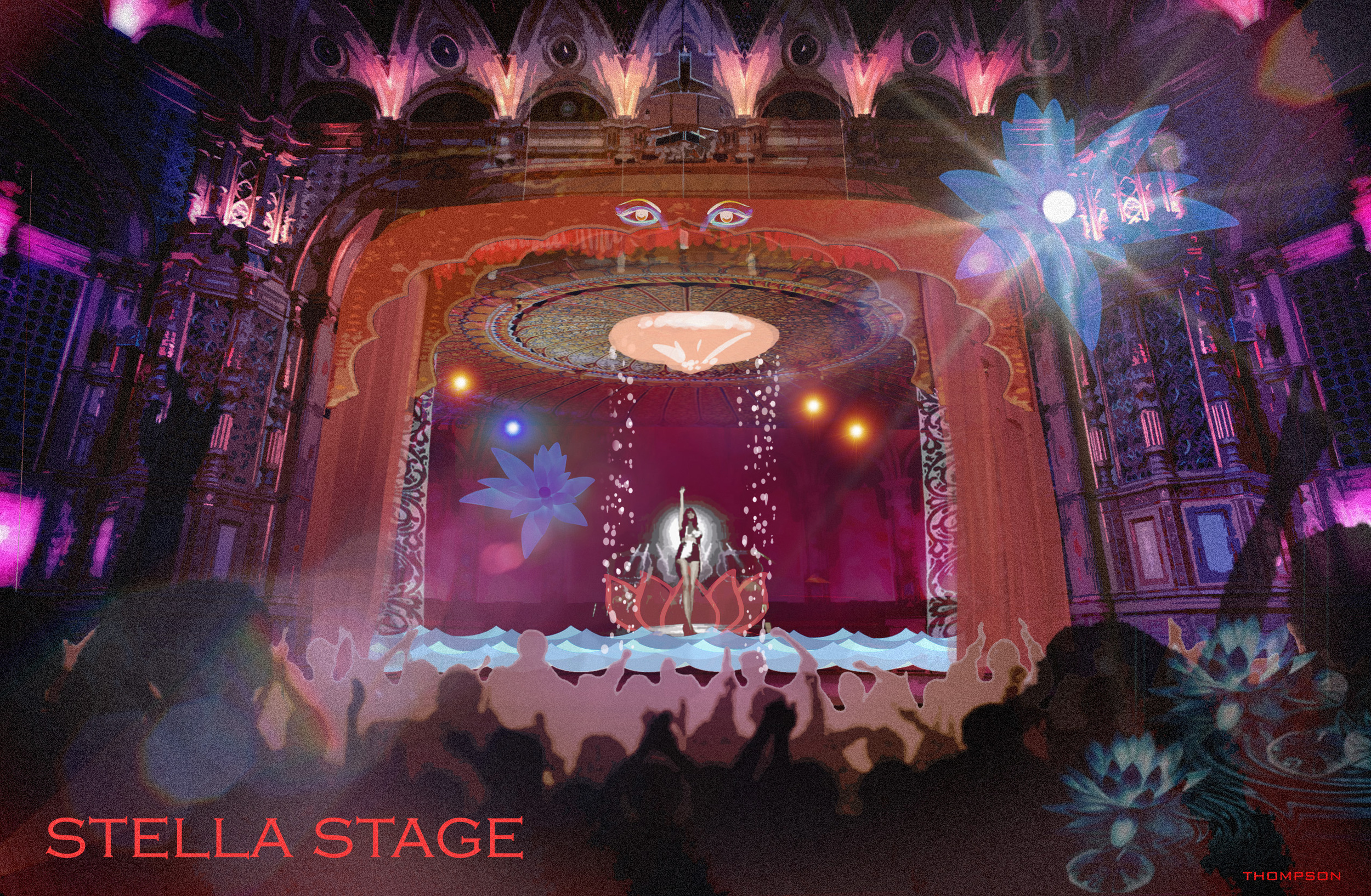 Concept Rendering for Katy Perry "Bollyw