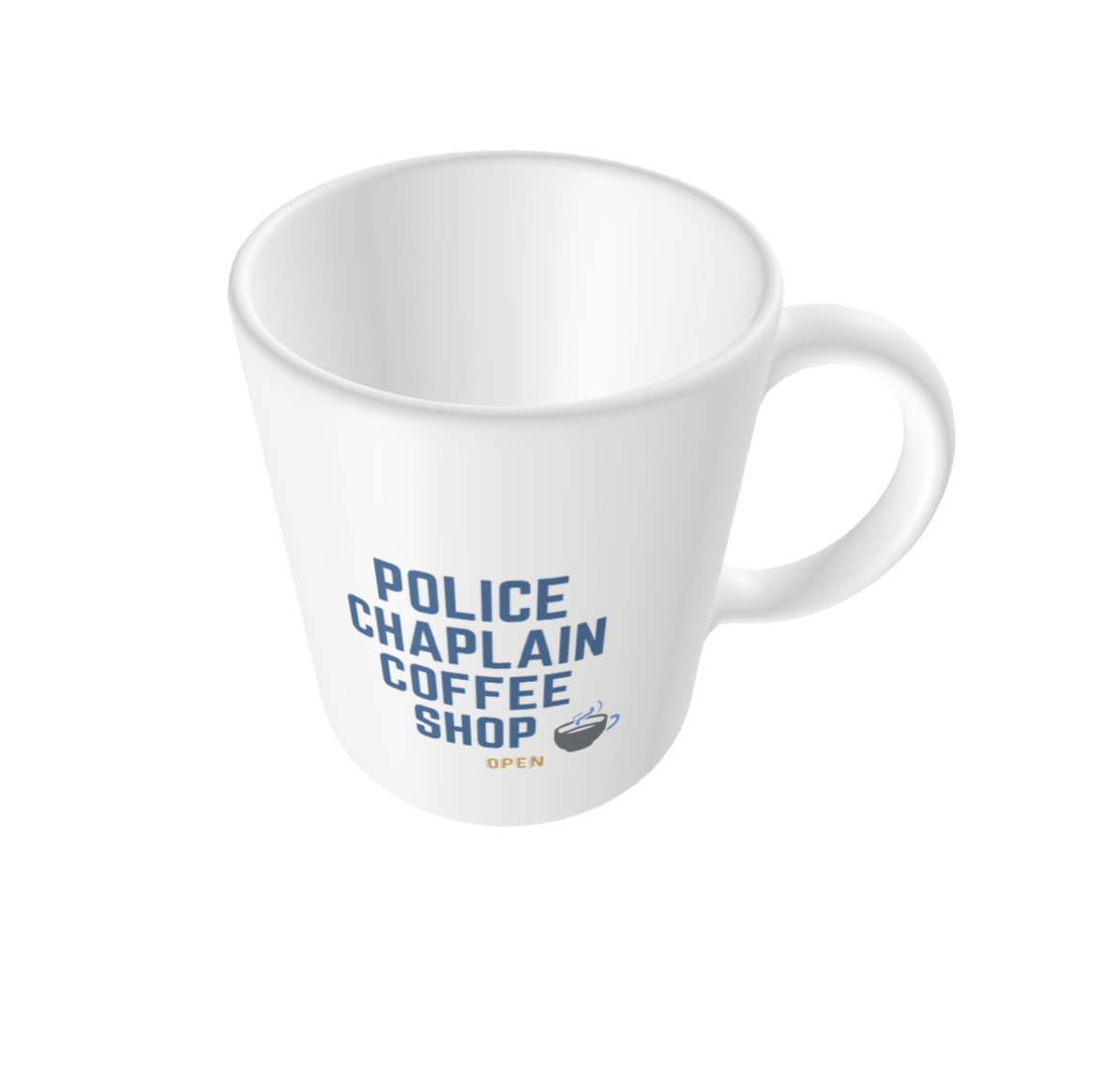 Police Chaplain Coffee Shop Coffee Mug