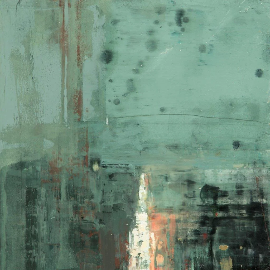 Cityscape - Composed Form Study 2 - 6 x 6 inches - Oil on Panel - 2/2016