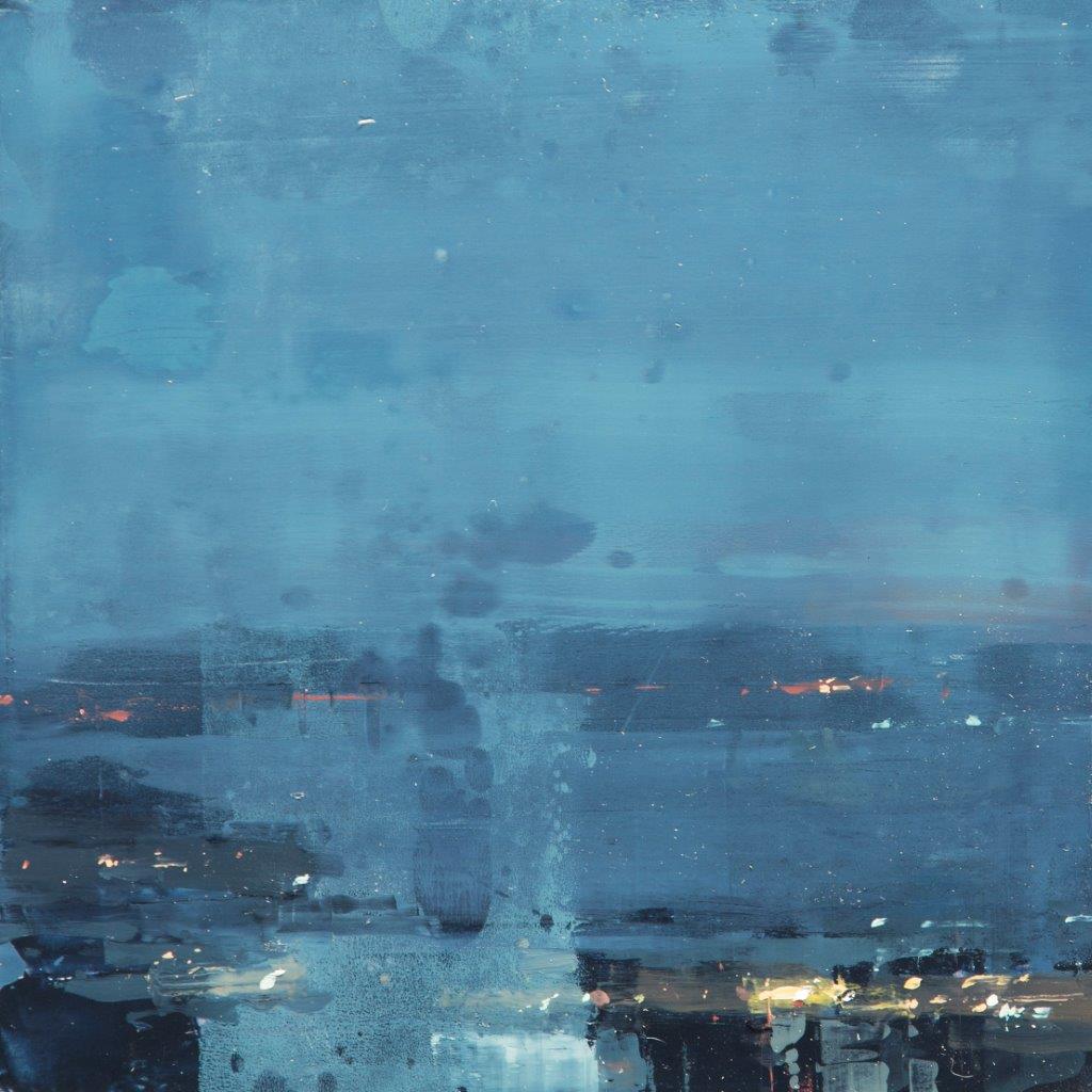 Cityscape - Composed Form Study 3 - 6 x 6 inches - Oil on Panel - 2/2016