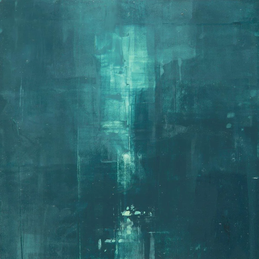 Cityscape - Composed Form Study 9 - 6 x 6 inches - Oil on Panel - 2/2016