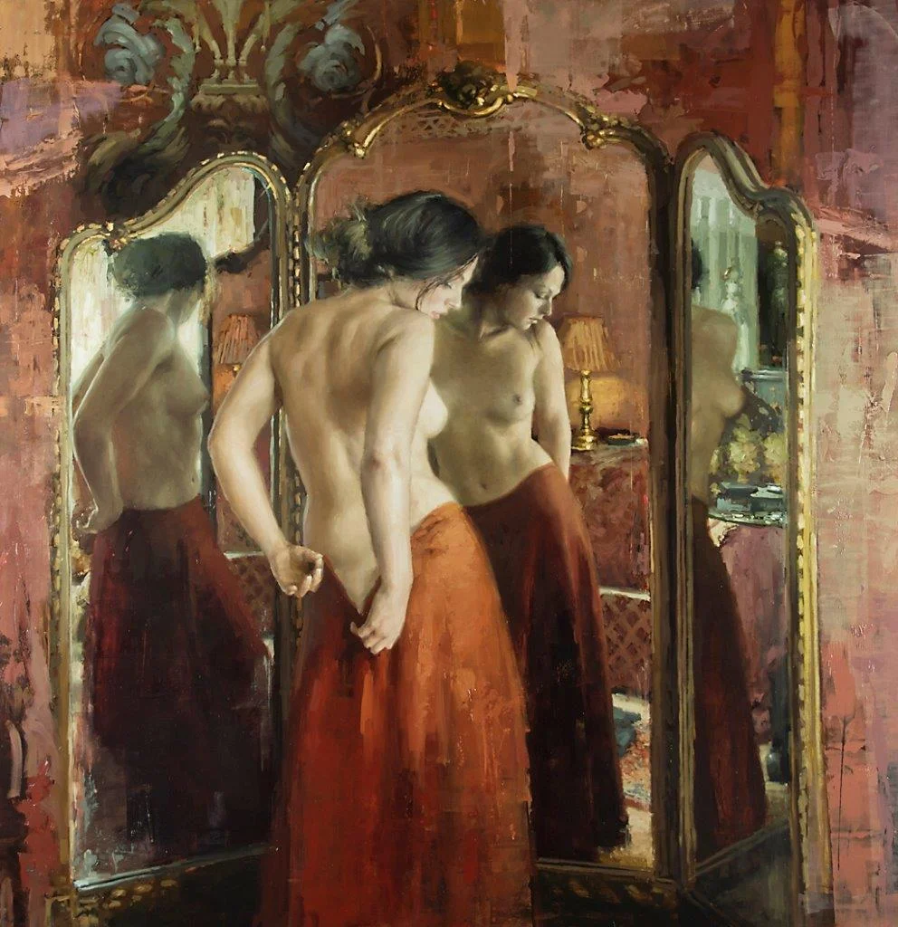 Una Bella Adagio - 53 x 50 inches - Oil on Panel - 6/2012