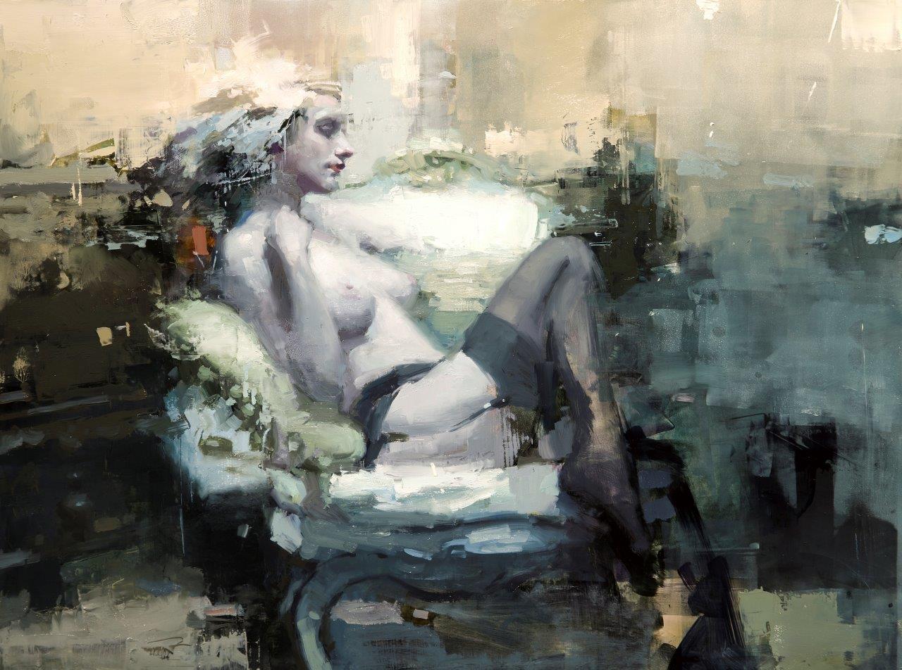 Plumose - 18 x 24 inches -Oil on Panel - 10/2013