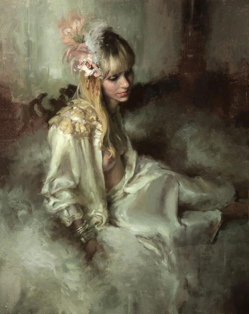 Jillian - 30 x 24 inches - Oil on Panel - 3/2014