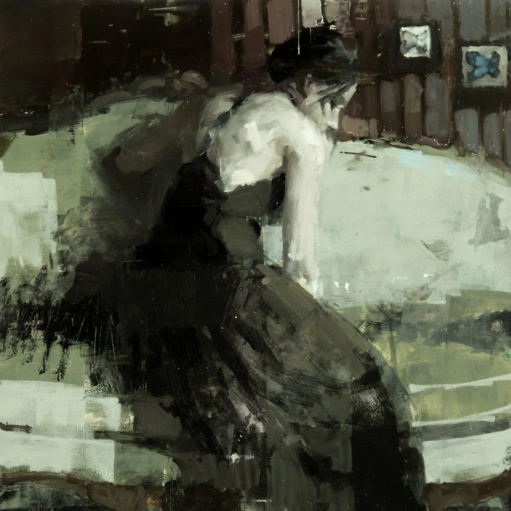 Figure no. 11 - 12 x 12 inches - Oil on Panel - 8/2014