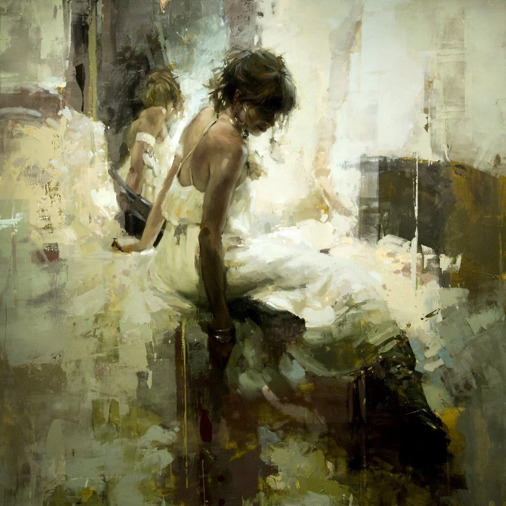Fawn - 36 x 36 inches - Oil on Panel - 1/2014
