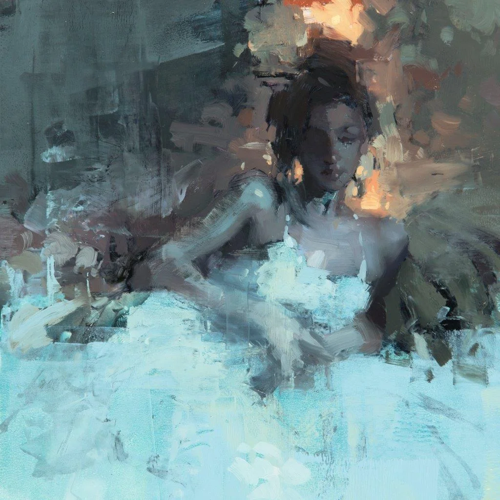 Figure - Composed Form Study 1 - 6 x 6 inches - Oil on Panel - 2/2016
