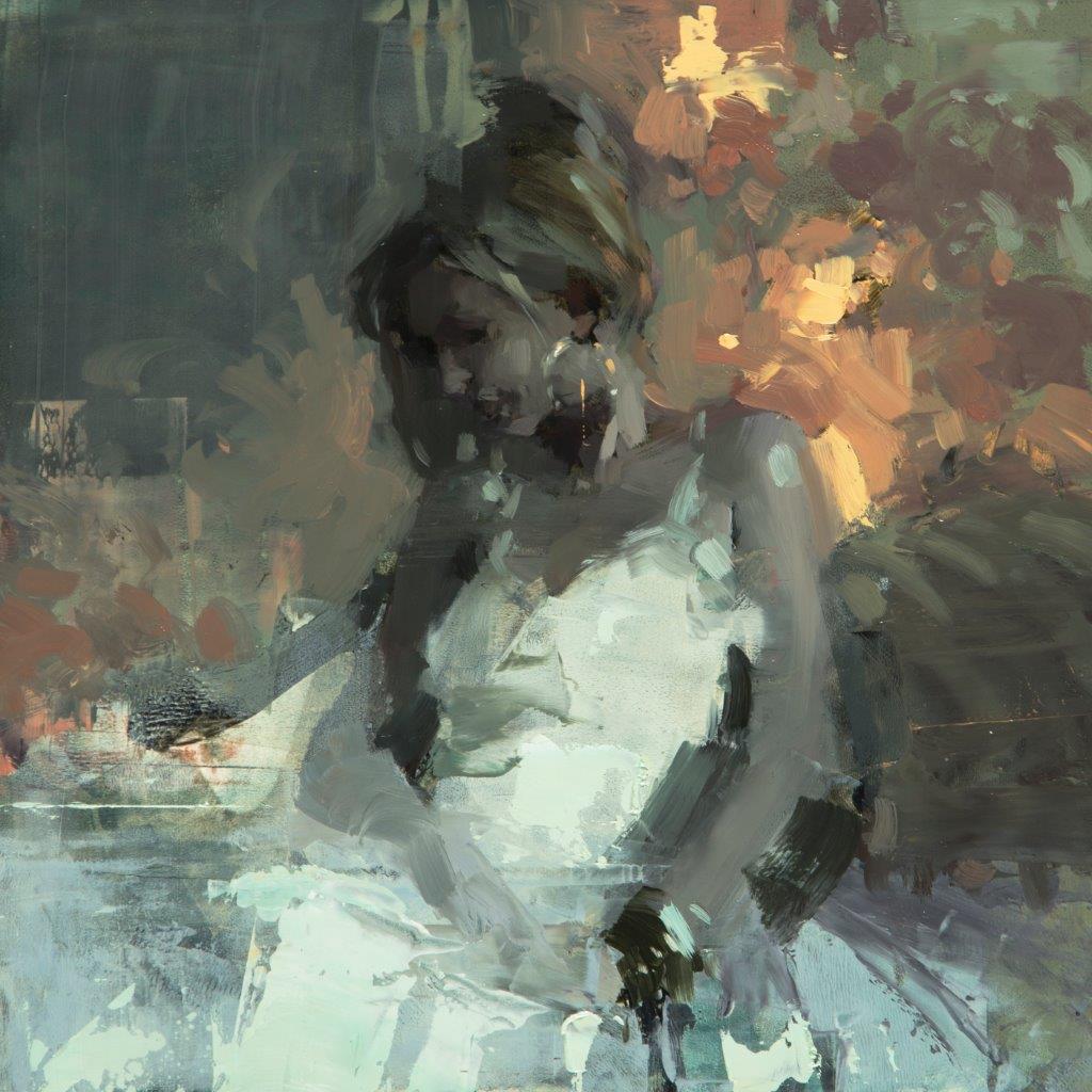 Figure - Composed Form Study 2 - 6 x 6 inches - Oil on Panel - 2/2016