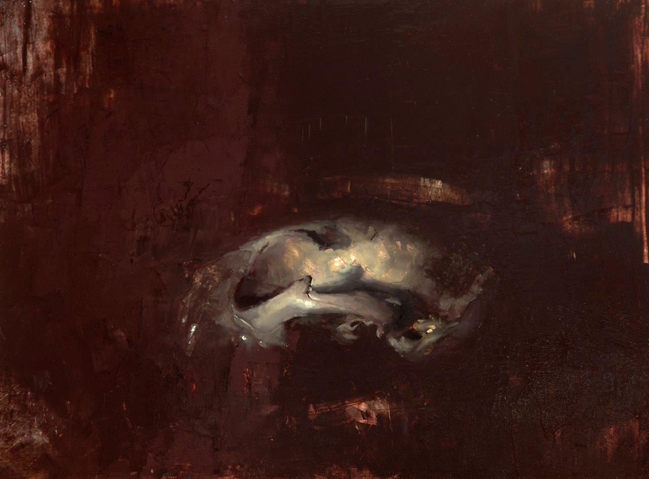 Bobcat - 9 x 12 inches - Oil on panel - 2/2015