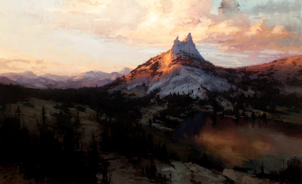The Cathedral - 48 x 77 inches - Oil on Panel - 6/2015