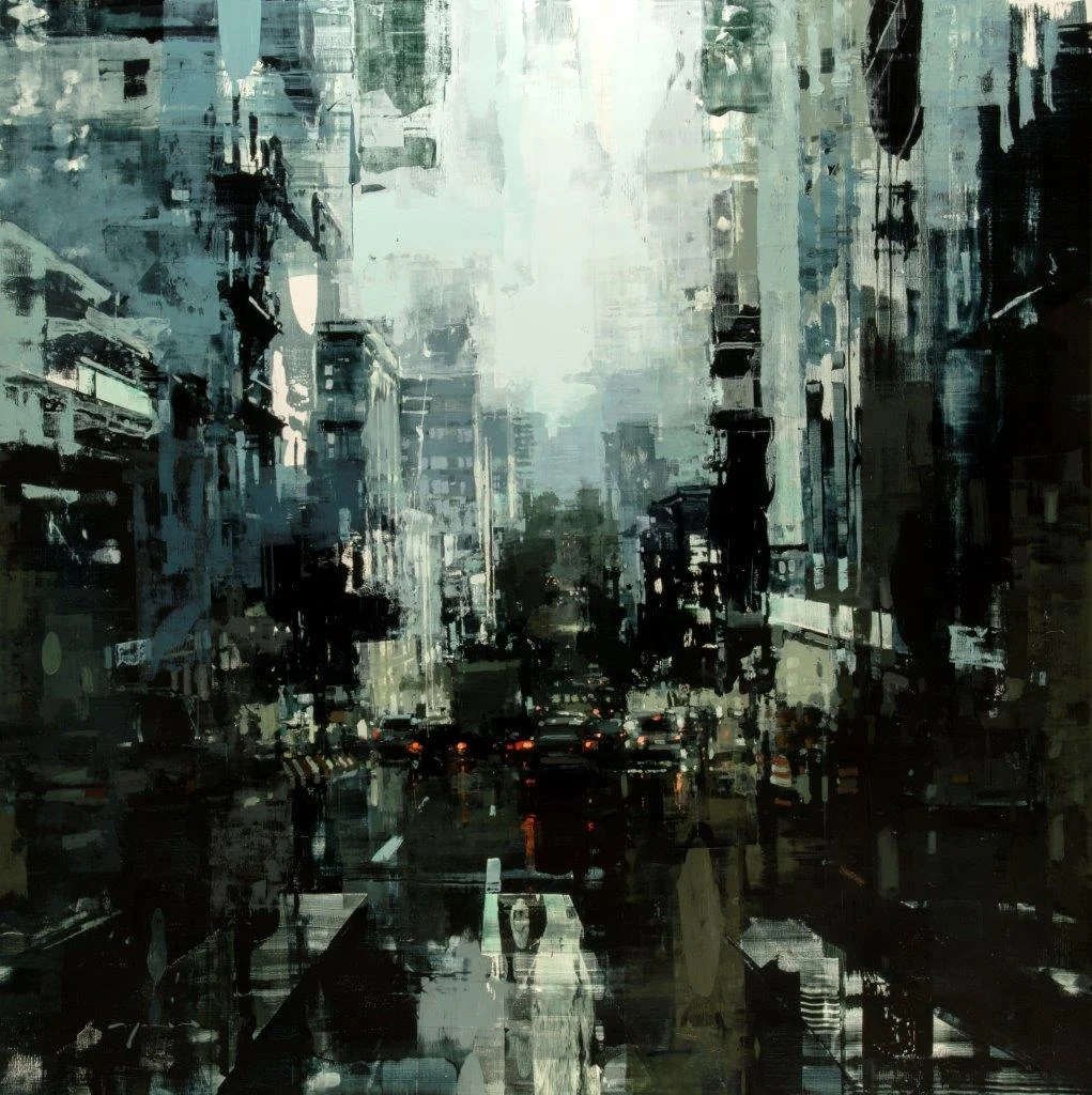 SF 8 - 48 x 48 inches - Oil on Panel - Dec-16