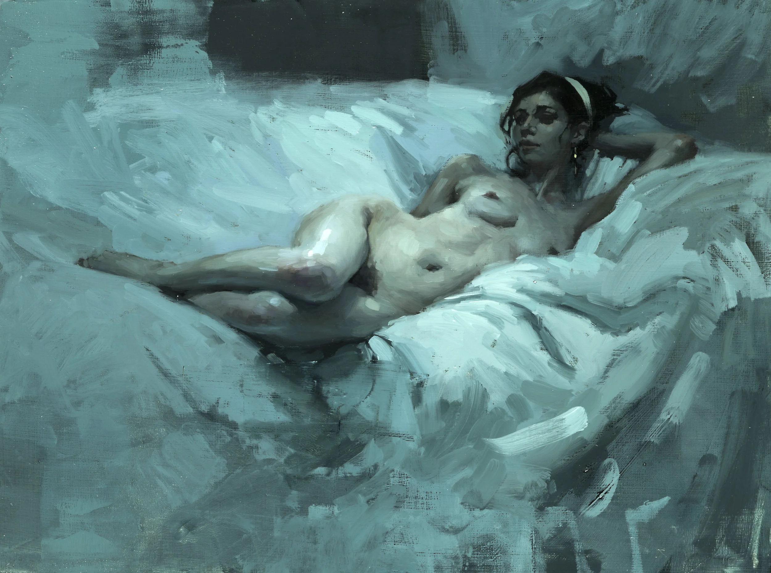 Porcelain - 12 x 16 inches - Oil on Panel - Aug-15