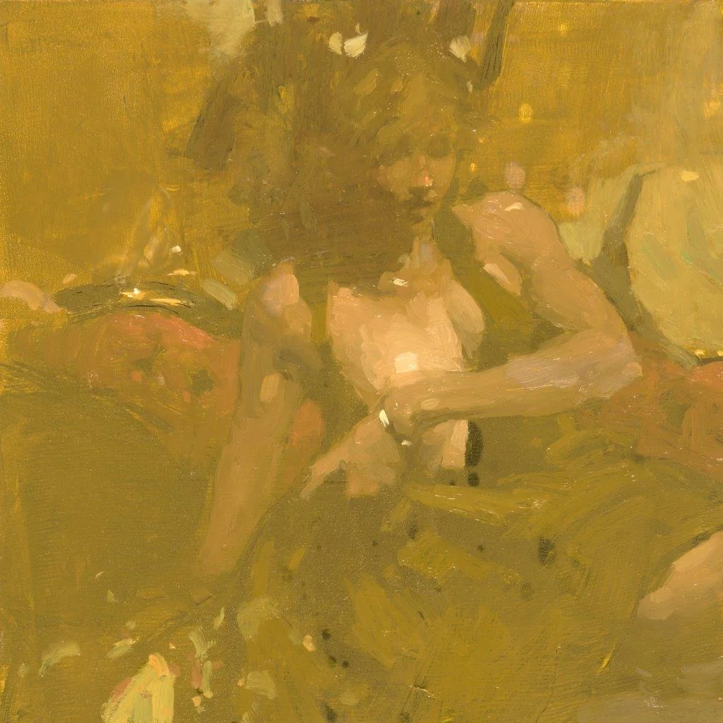 Portrait Study #28 - 6 x 6 in. - Oil on Panel - Aug-2018