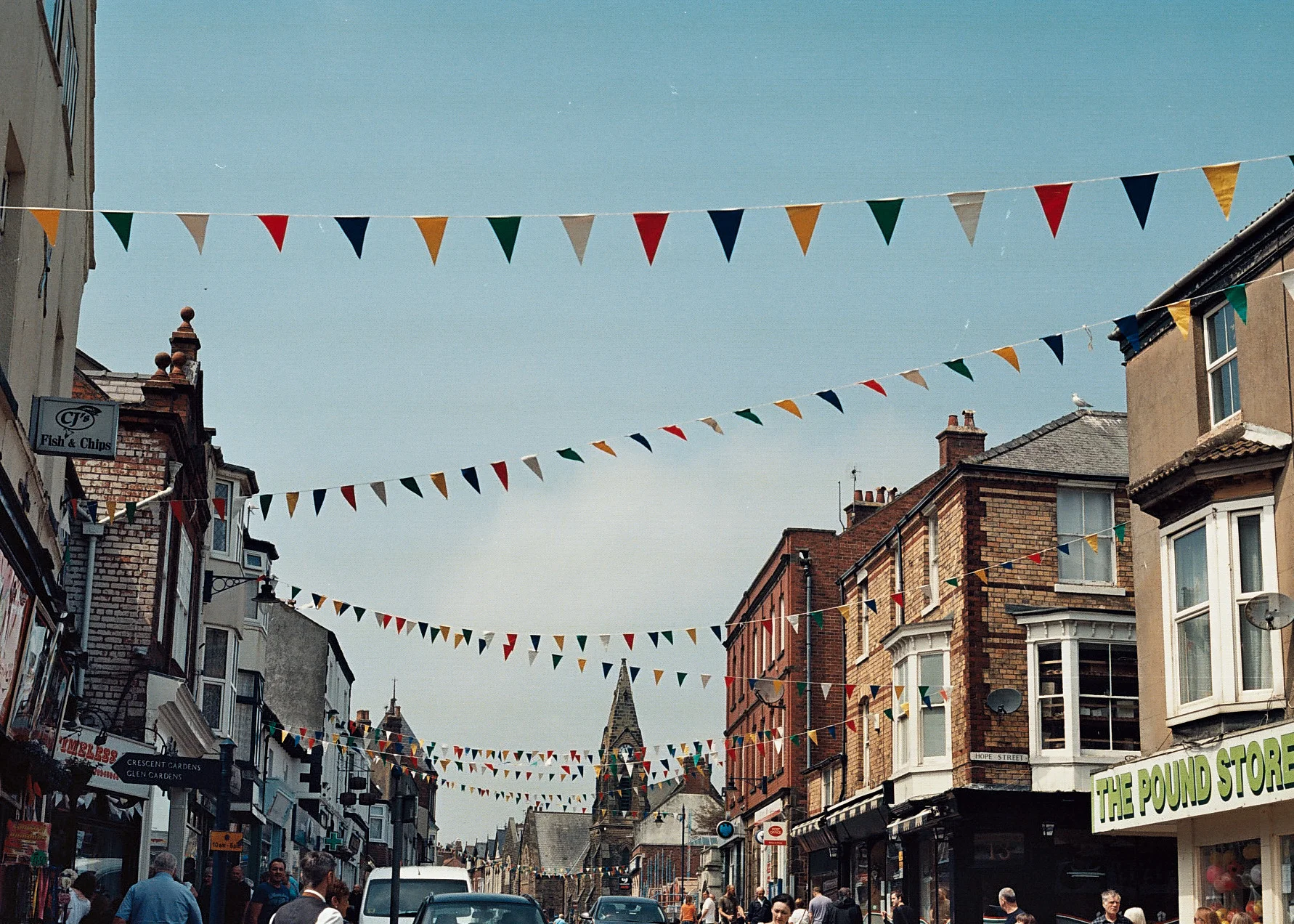and finally... "Look Up Filey"