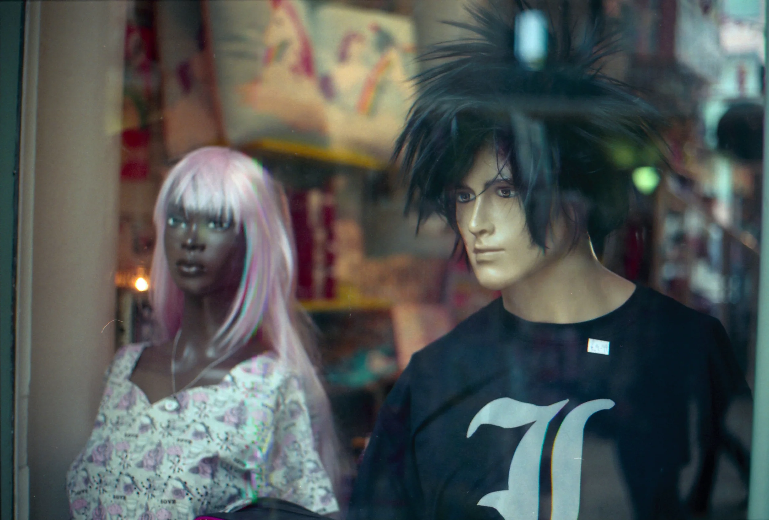60/366 - Mannequins in the Corn Exchange. I enjoyed their wigs