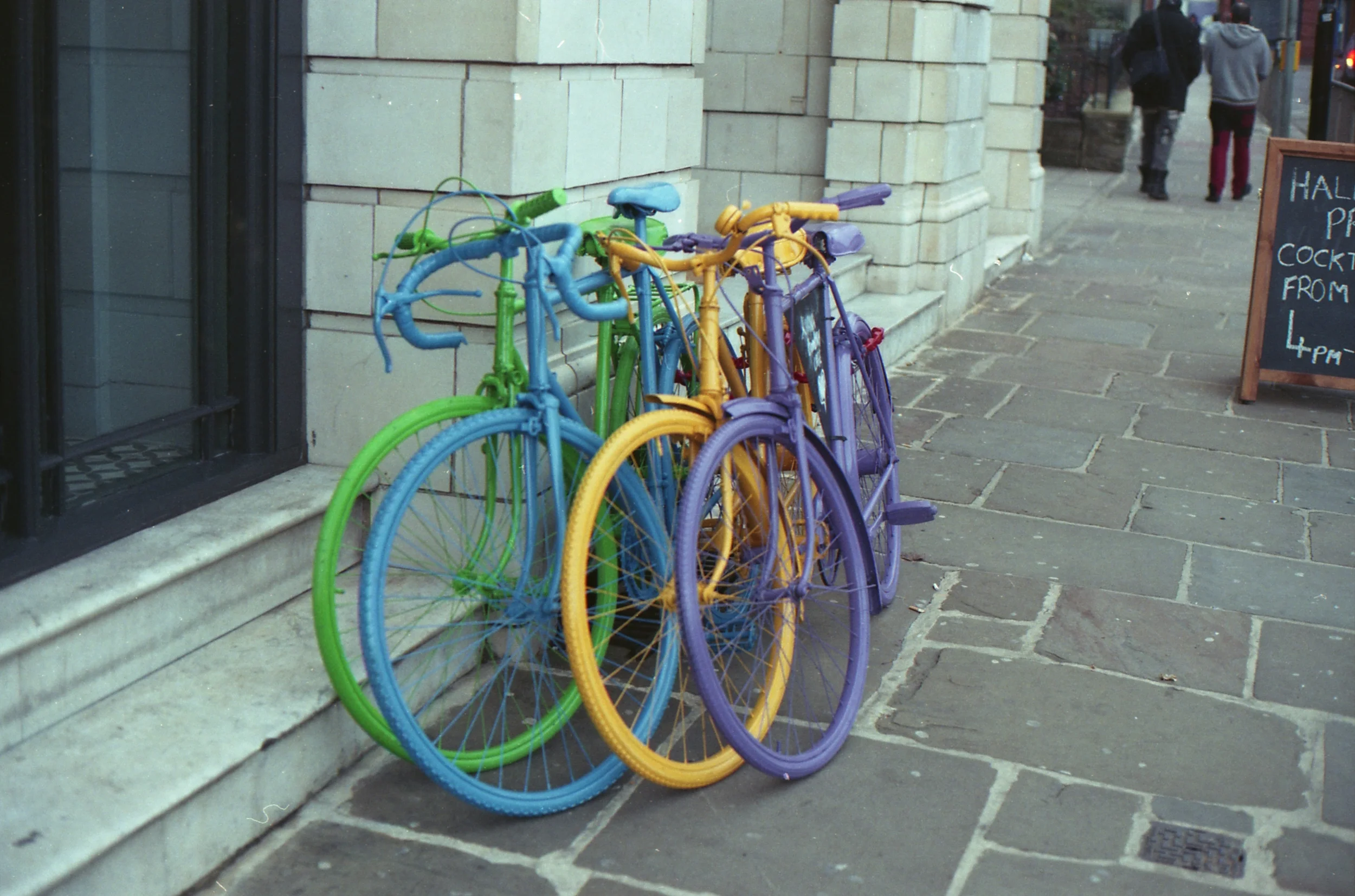 66/366 - Colourful bikes in Headingley