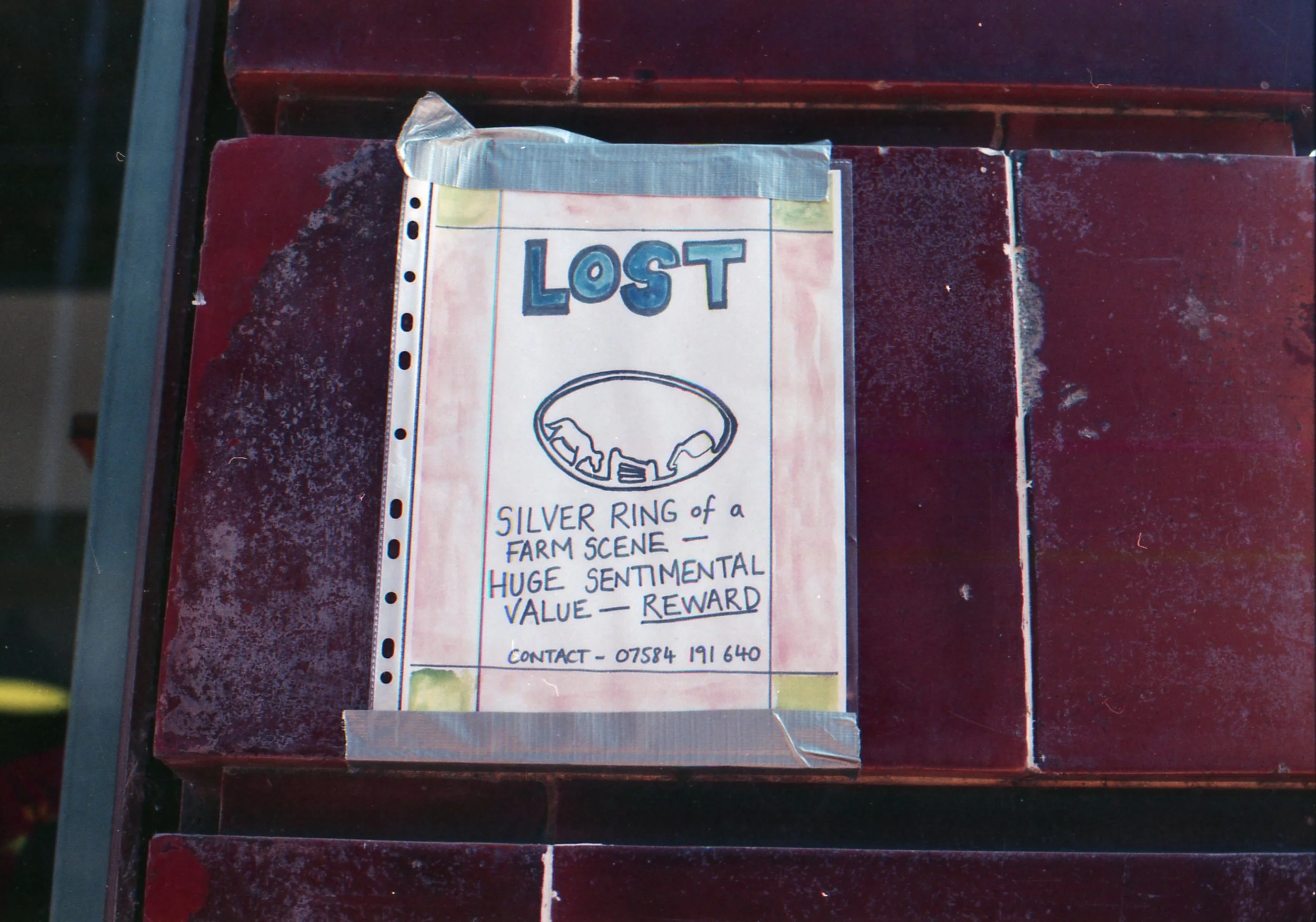 77/366 - I loved the drawing, I hope they found their ring
