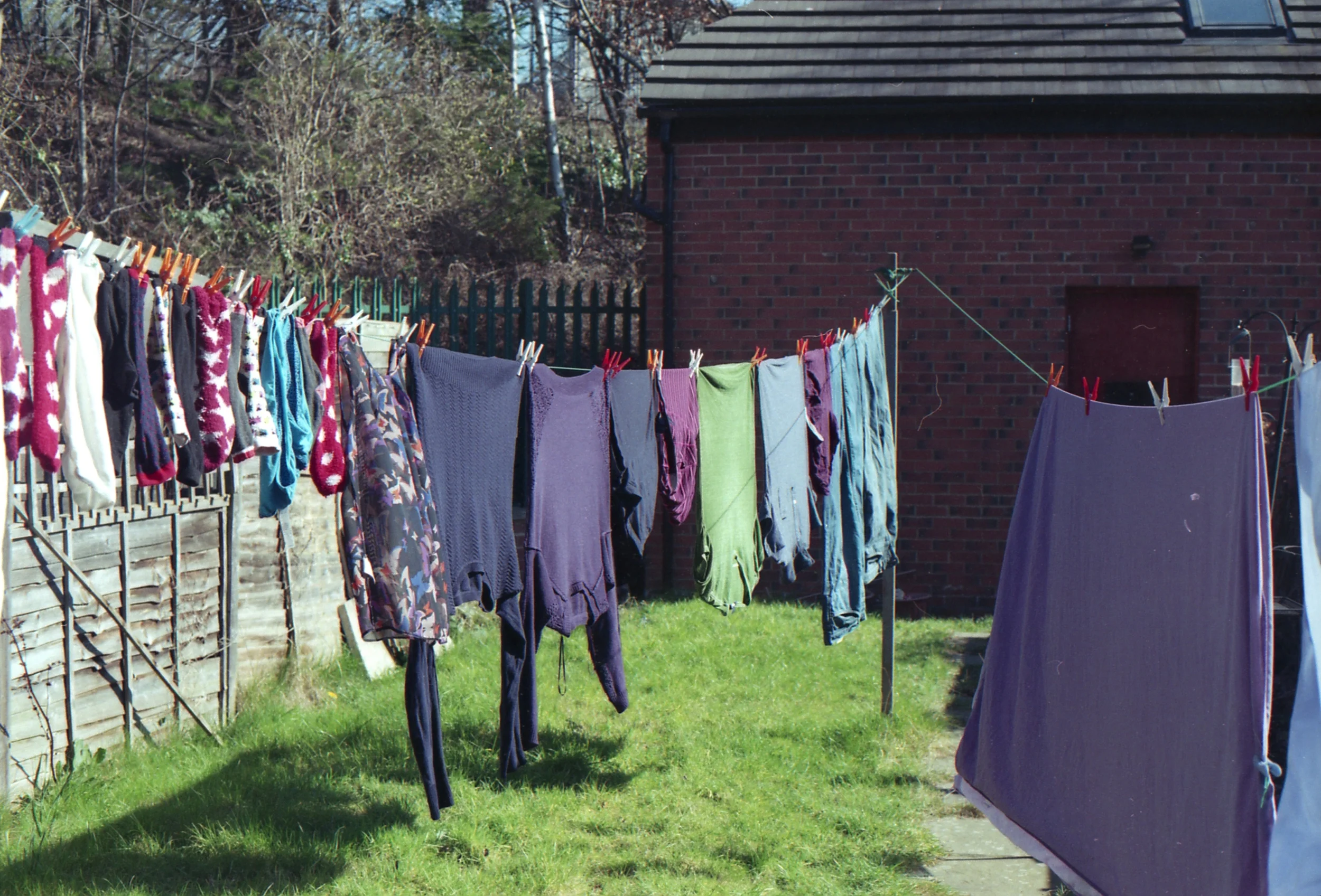 80/366 - An easy one! Our first hanging of clothes outside this year which always makes me super happy.