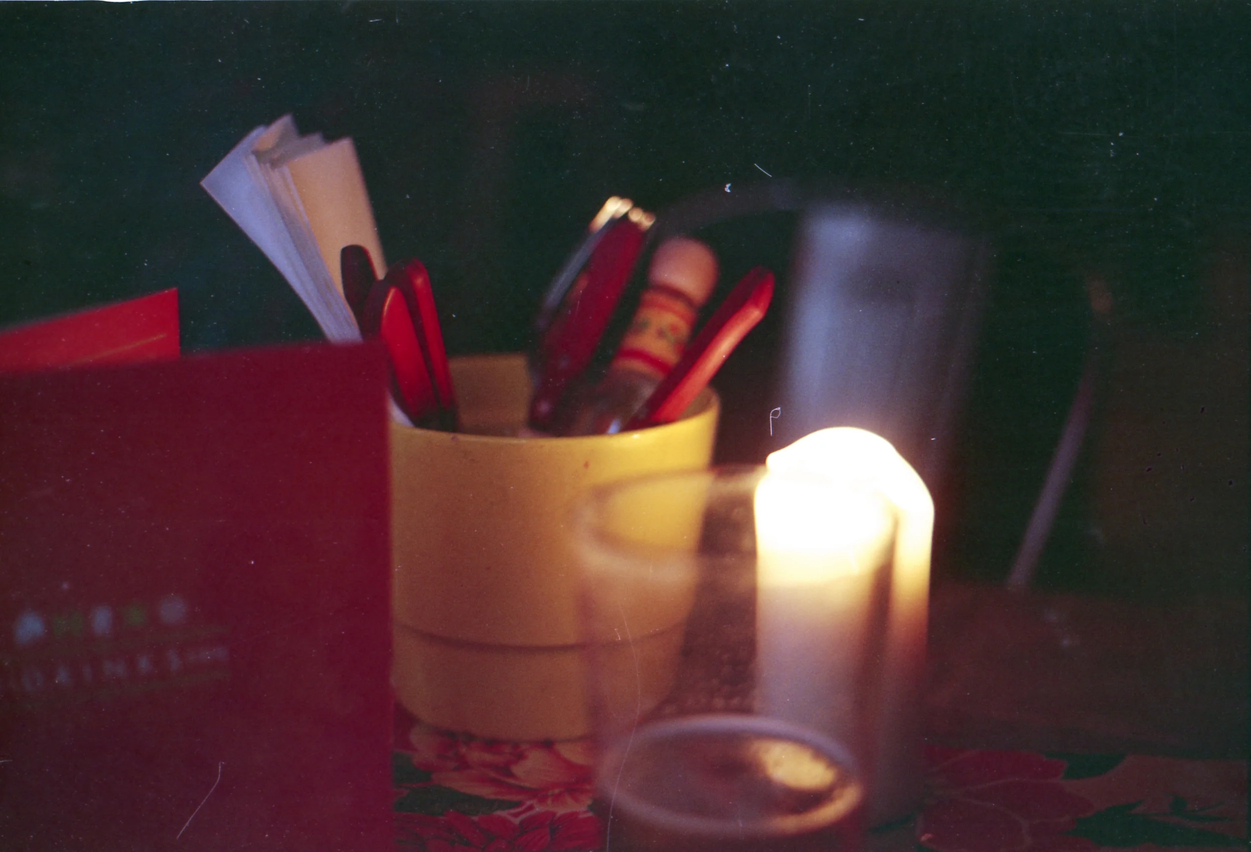 92/366 - we went for Mexican food by candle light. it was delicious.