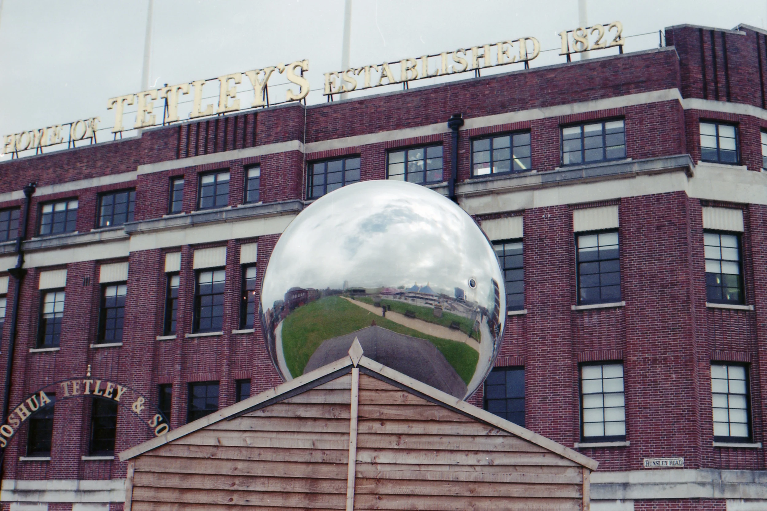 Day 116 - An art installation at the Tetley building in Leeds.