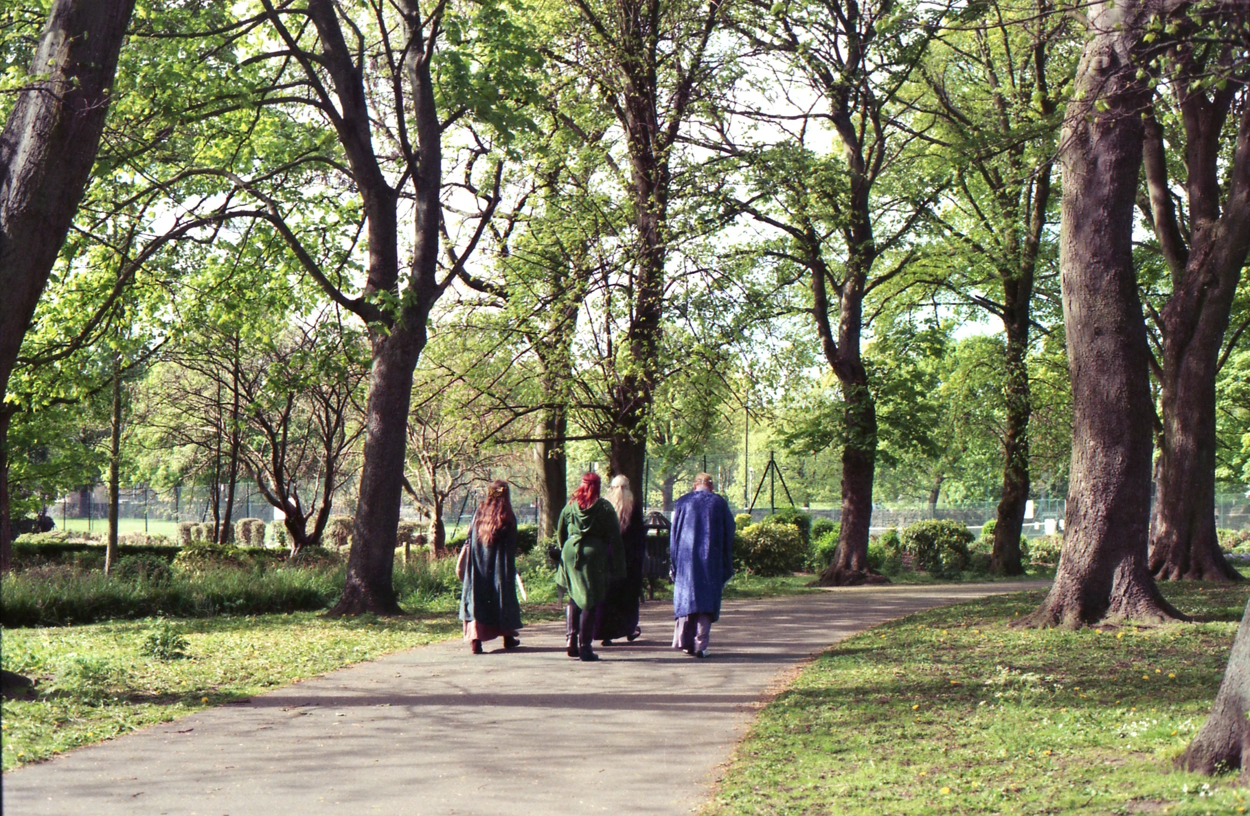 135/366 - Elves at Kirkstall Abbey. There was a showing of the Lord of the Rings in the Abbey grounds, so people were walking dressed up and it was so fun to see!