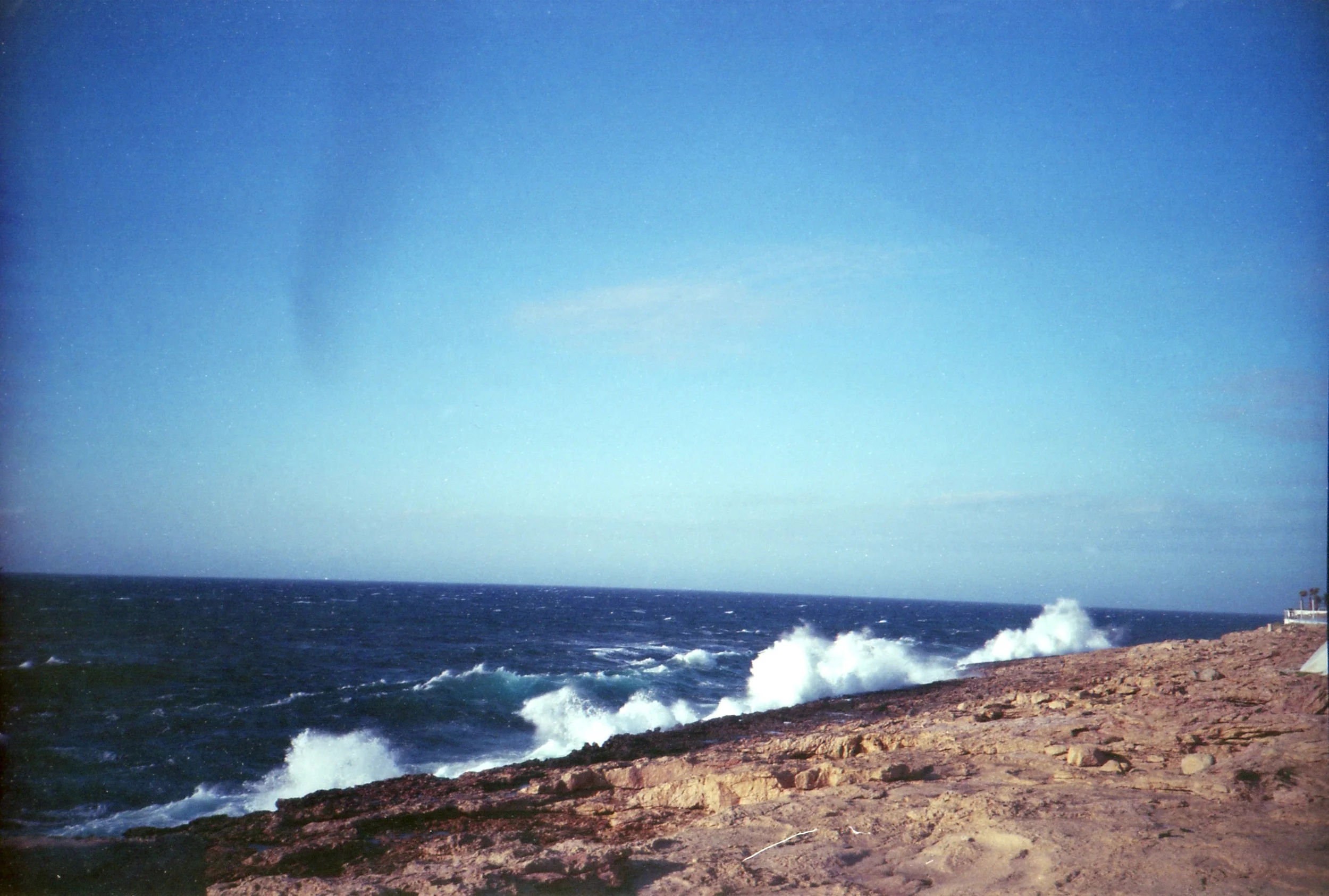 141/366 - Eeee and here we go with Malta photos :) it was hard choosing one photo a day but this one sums up our first day wandering around Bugibba well. It was actually really windy for the first two days of our stay and people kept apologising for the weather, but it was still SO much better than if we'd been in England haha. (taken with my LC-A)