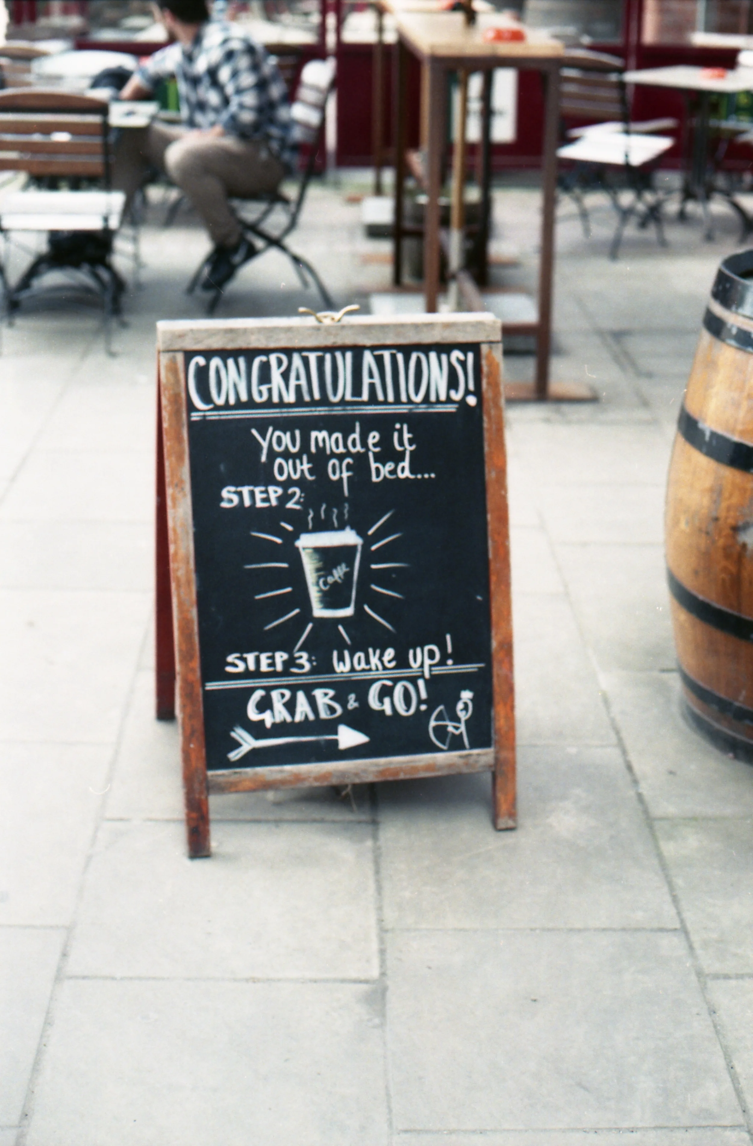 149/366 - I feel like I need to see 'congratulations you made it out of bed' every day when I wake up ha!