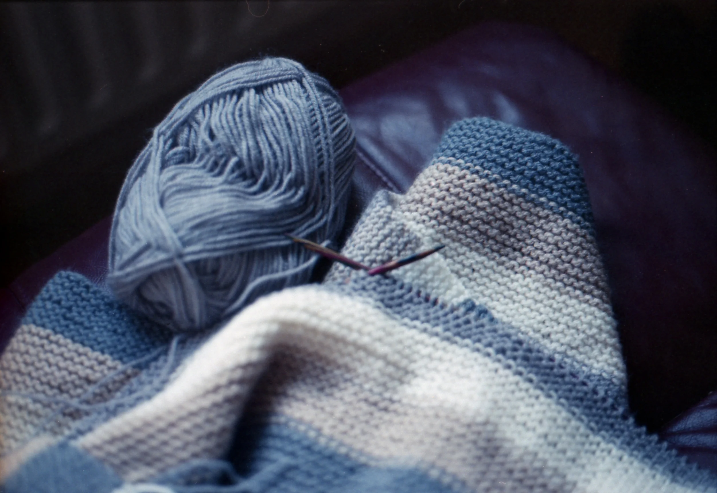 185/366 - I expected to enjoy knitting as I love crochet but I didn't expect to love it as much as I do, its so therapeutic and relaxing as well as satisfying to create something for others - blankets are my fave, just like with crochet..