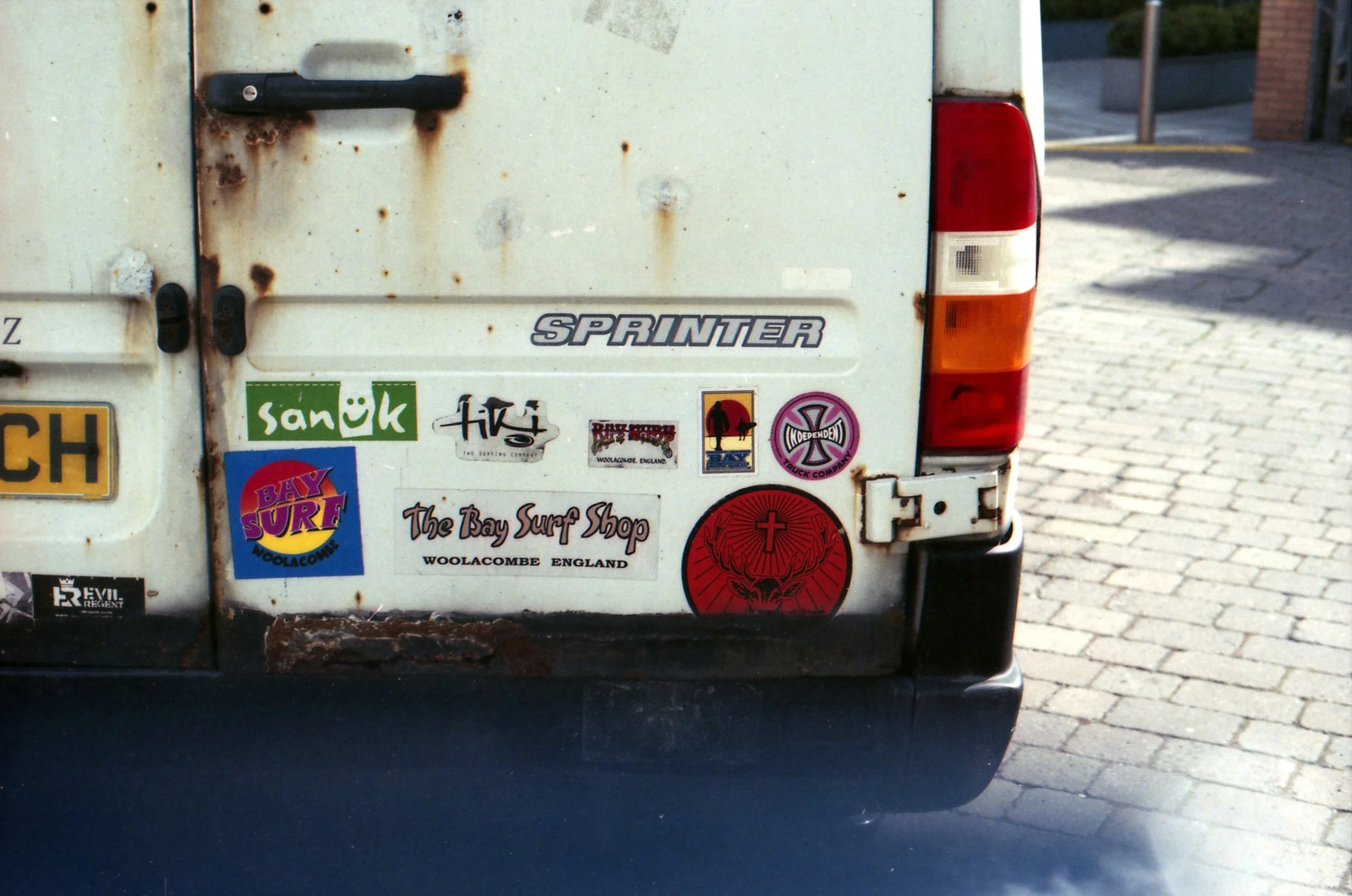 251/366 - These stickers definitely caught my eye.