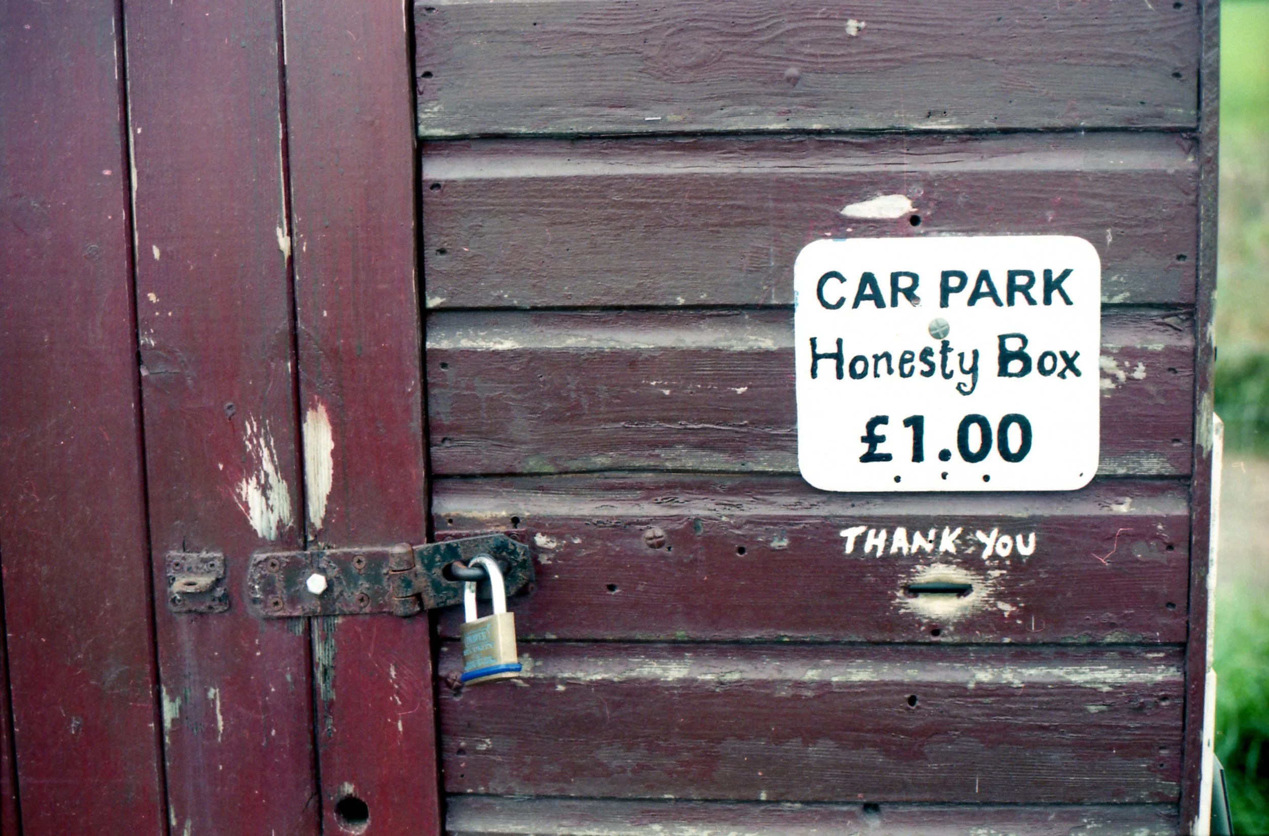 254/366 - I took so many photos this day but my fave was this one - but then I am partial to an honesty sign ha