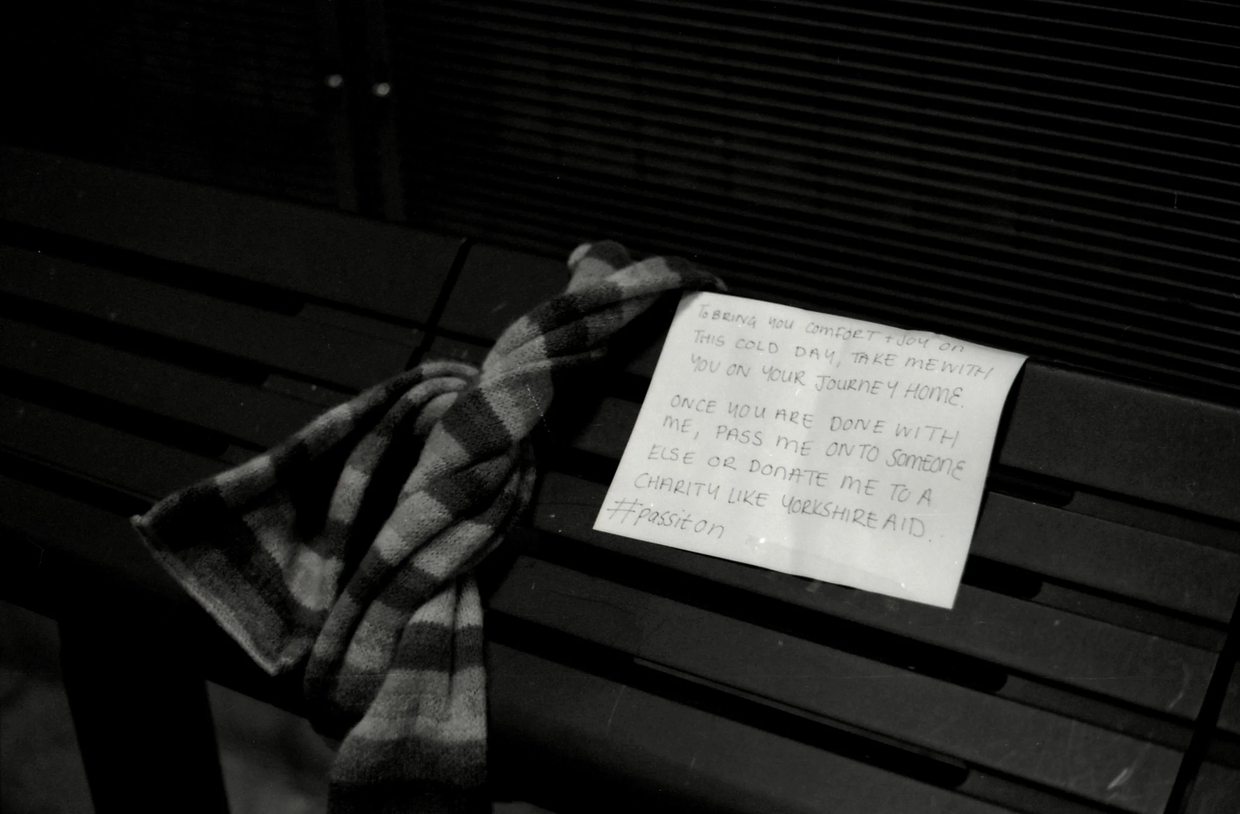 336/366/2016 - Not the best photo in terms of exposure but I really loved seeing this on a very cold day at the train station.