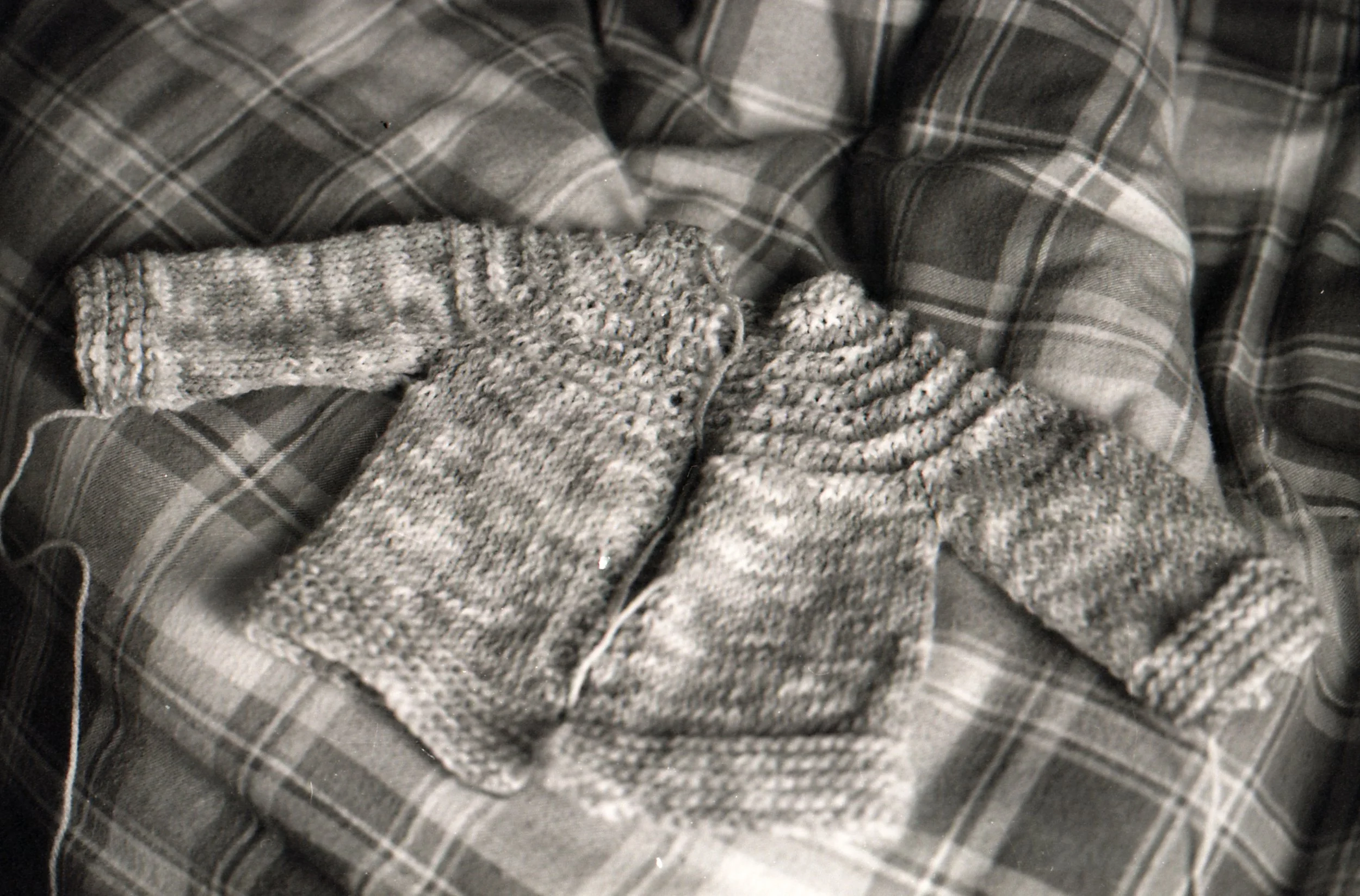 353/366/2016 - My first ever knitted cardigan - I just need to sew the seems, but I'm really happy with it. Now to make more :)